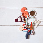LILLIPUTIENS Farm Sensory Keyring - Colors, Sounds & Textures