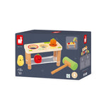 Janod Farm Tap Tap Vegetables - Wooden Hammering Play Set