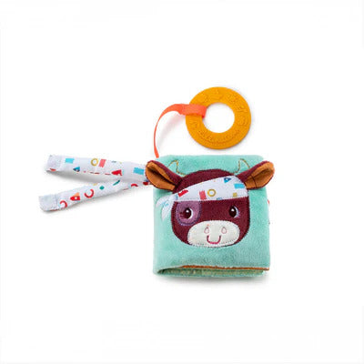 LILLIPUTIENS Farm Playbook - Crinkly Pages & Teether Ring