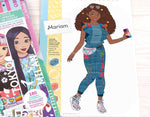 Fashion Design Sketchbook - 180 Stickers & Stencils