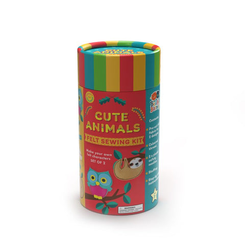 Animal Felt Sewing Kit - Safe Starter Craft by Buddy & Barney