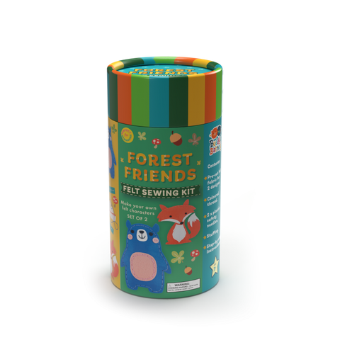 Forest Felt Sewing Kit - Safe Starter Craft by Buddy & Barney