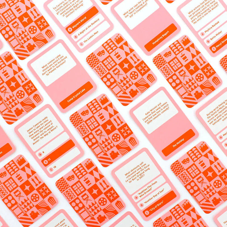 Film Fanatic Trivia - 120 Movie Quiz Cards for Film Buffs