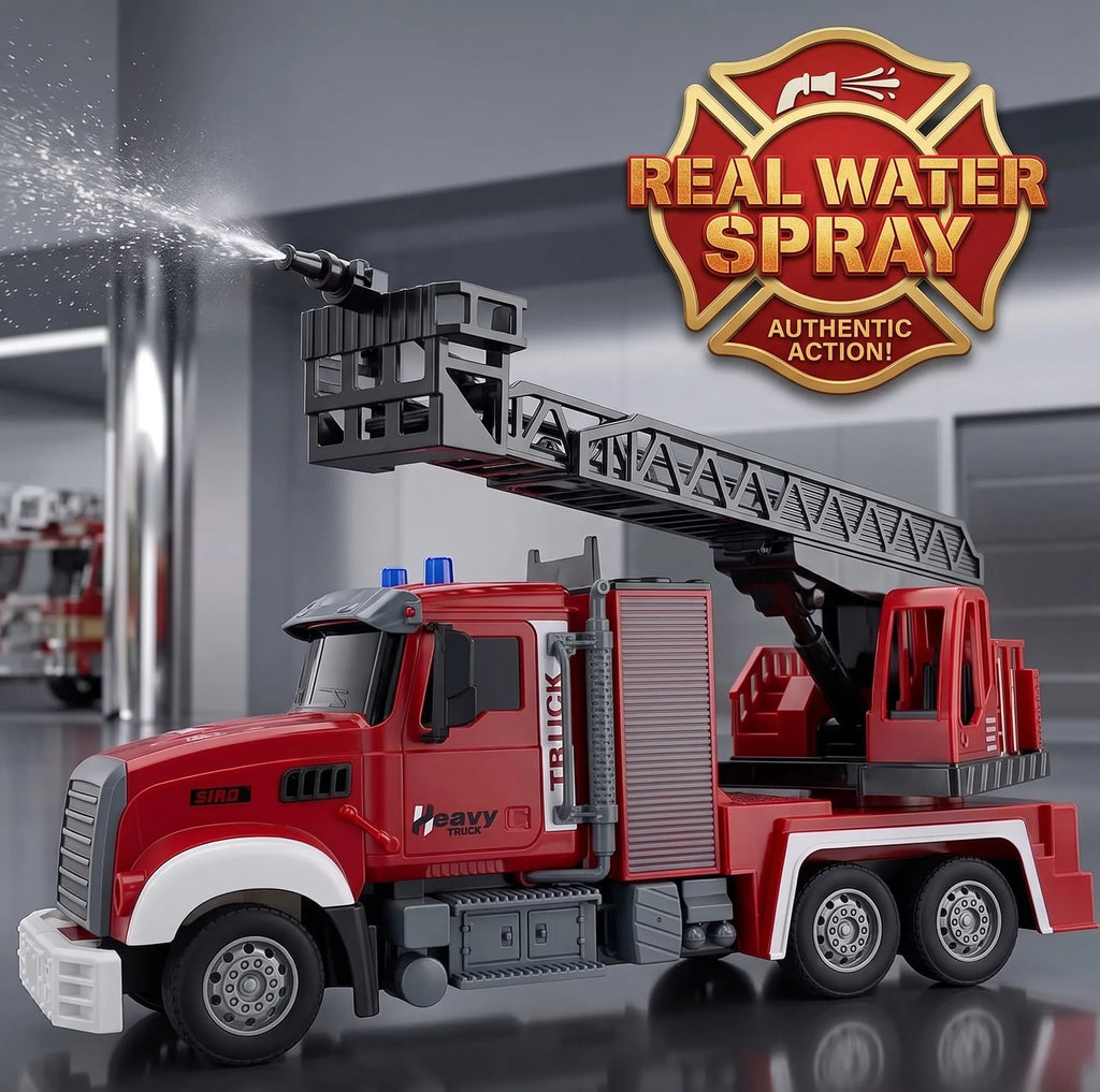 Hydroblaze RC Firetruck - Remote Rescue and Spray Action