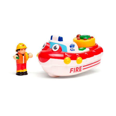 Fireboat Felix - Squirting Bath Rescue Boat