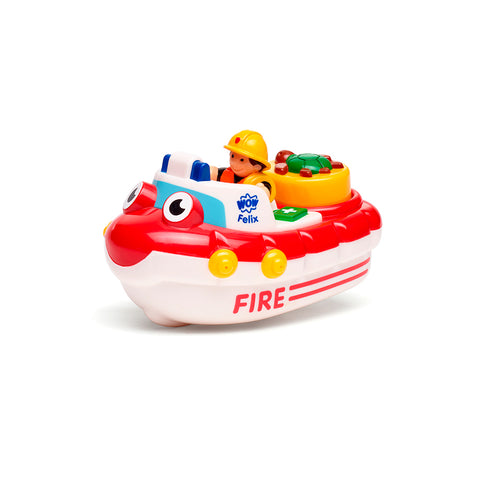 Fireboat Felix - Squirting Bath Rescue Boat