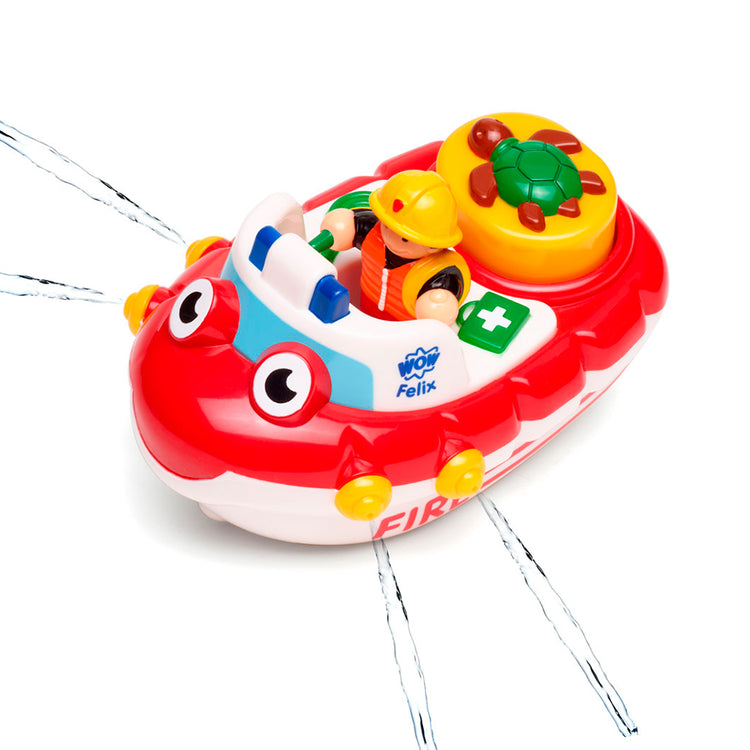 Fireboat Felix - Squirting Bath Rescue Boat