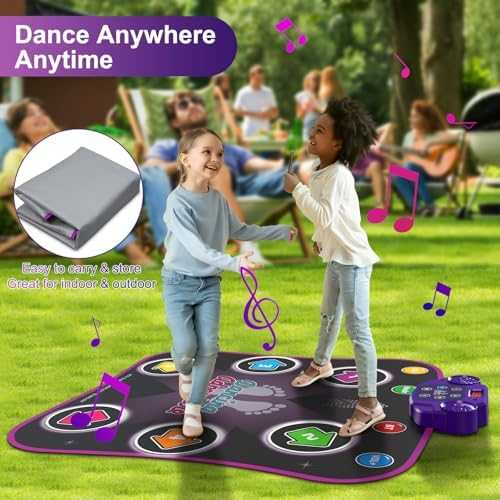6-Button Flooyes Light-up Dance Mat