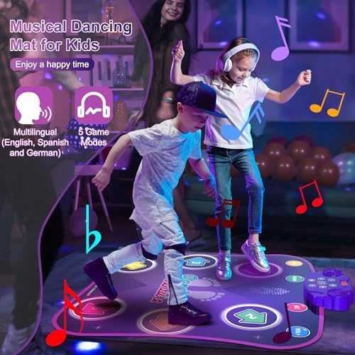 6-Button Flooyes Light-up Dance Mat