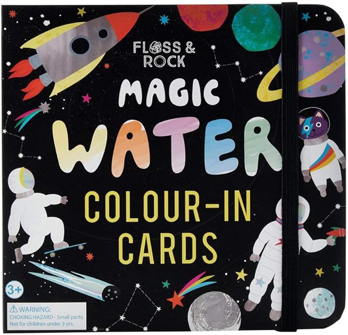 Floss & Rock Magic Water Cards - Space Theme