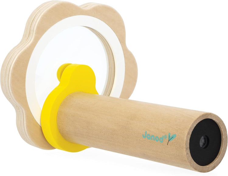 Janod Flower Kaleidoscope - Wooden Nature Pattern Maker