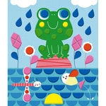 Janod Foam Stickers Little Friends - 5 Boards, 200 Pieces