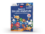 Foil Stickers - Sea Life Theme Set for Shiny Fun
