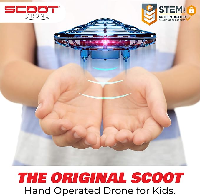 Force1 Scoot Hand Operated Drone for Kids or Adults