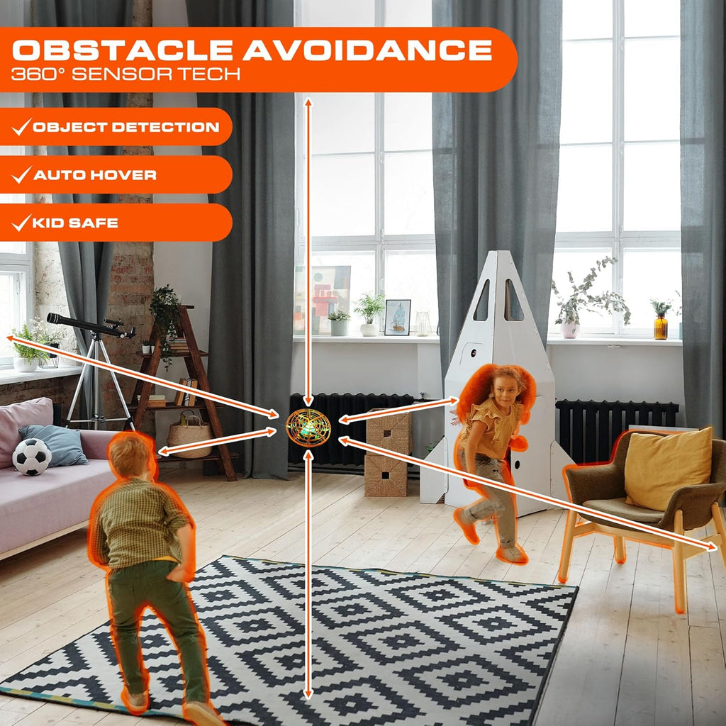 Force1 Scoot Skeet Mini Drone Electronic Shooting Game for Kids