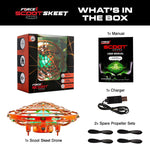 Force1 Scoot Skeet Mini Drone Electronic Shooting Game for Kids