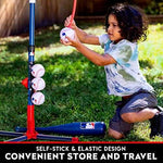 Franklin Sports Grow-with-Me Kids Baseball Tee Set