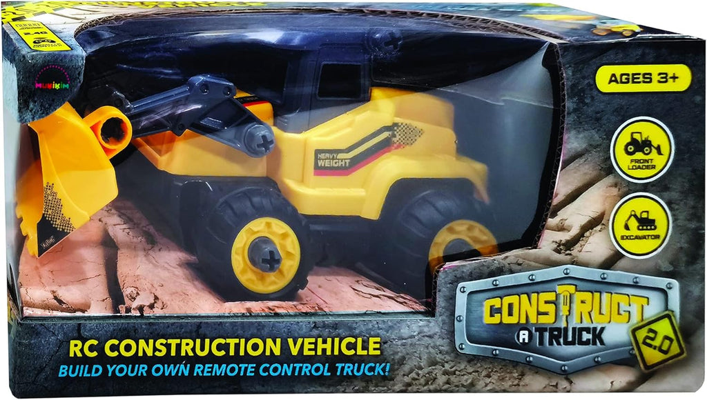 Construct A Truck 2.0 Front Loader - RC STEM Build Kit