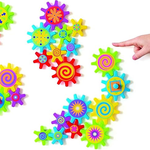 Fun Express Magnetic Gear Building Toys 22 Pieces