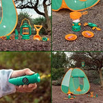 FUN LITTLE TOYS Pop-Up Play Tent with Camping Gear Set