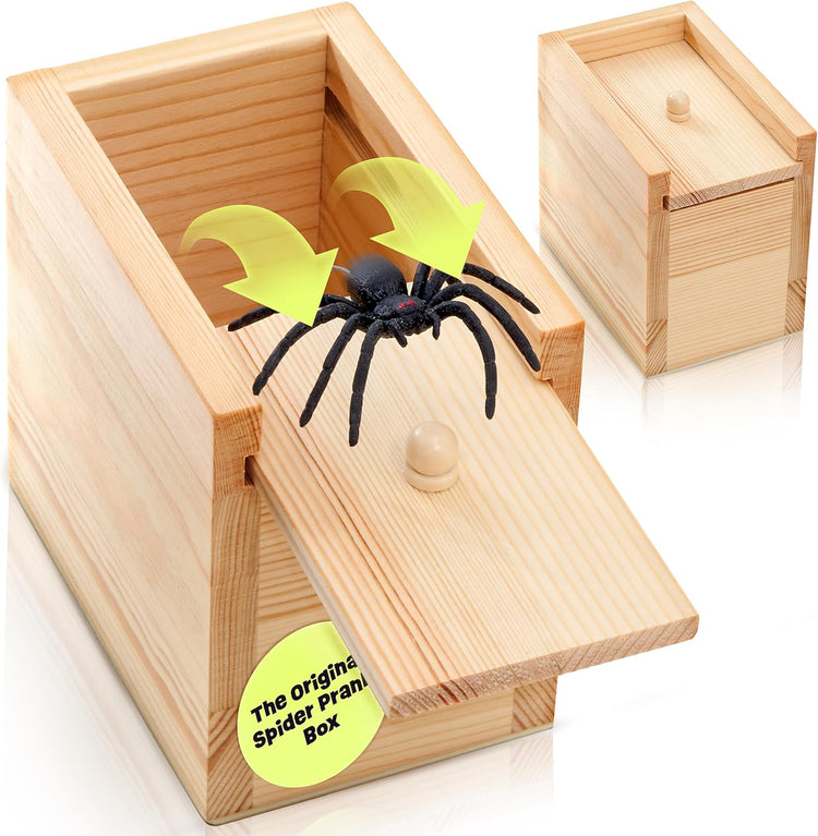 FunFamz Original Spider Prank Box