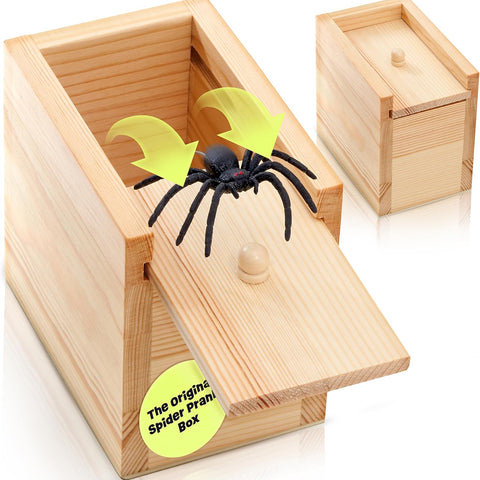 FunFamz Original Spider Prank Box