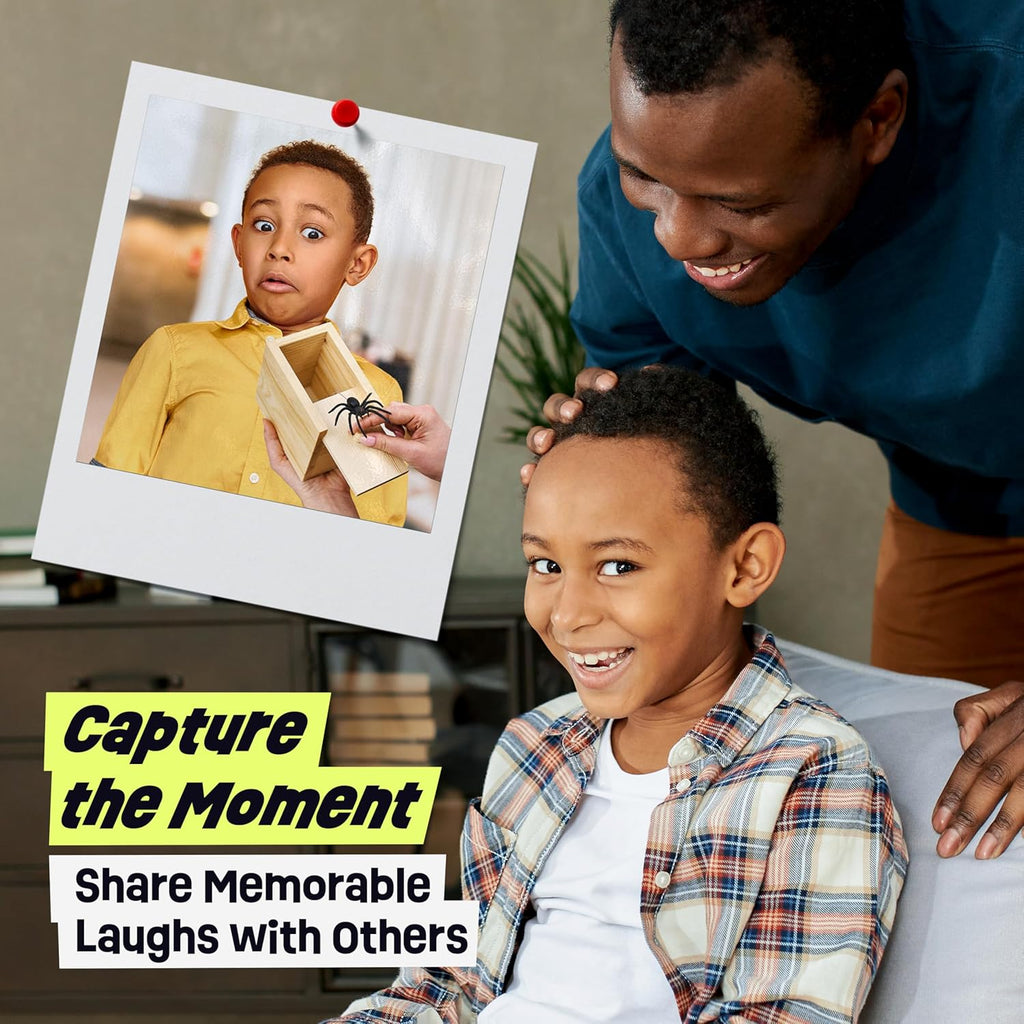 FunFamz Original Spider Prank Box