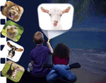 Funny Animals Flashlight & Projector