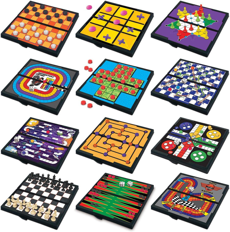 Gamie Magnetic Board Travel Games for Kids