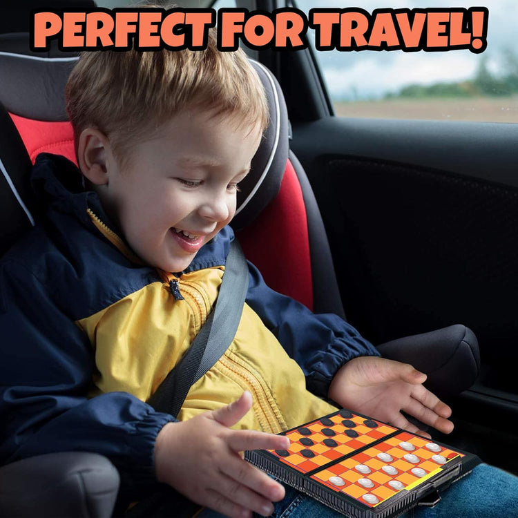 Gamie Magnetic Board Travel Games for Kids