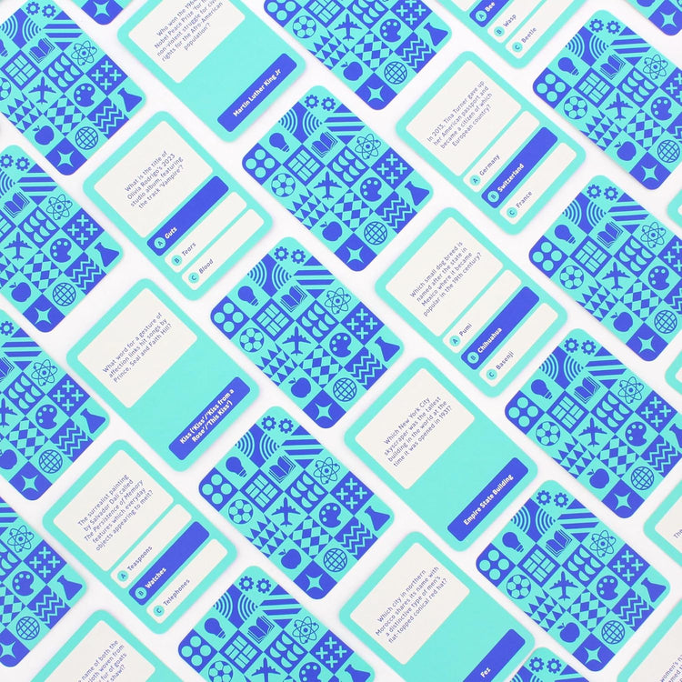 General Knowledge Trivia - 120 Travel-Friendly Quiz Cards