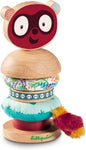 LILLIPUTIENS Georges Stacking Pyramid - Sensory Baby Toy