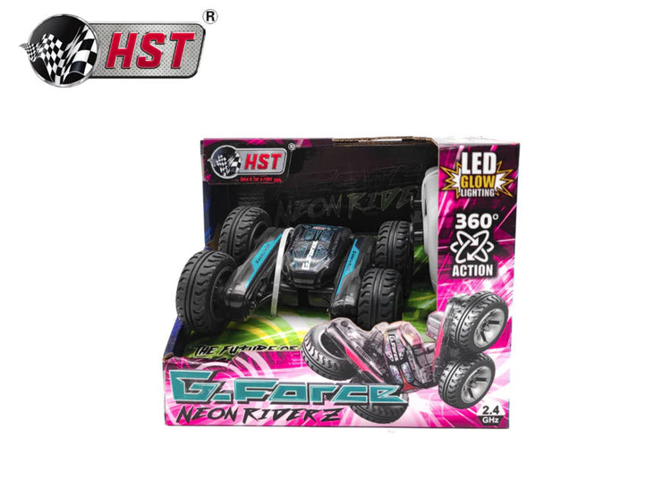 Gforce NeonRiderz - 360° Flipping RC Stunt Car with LED Wheels