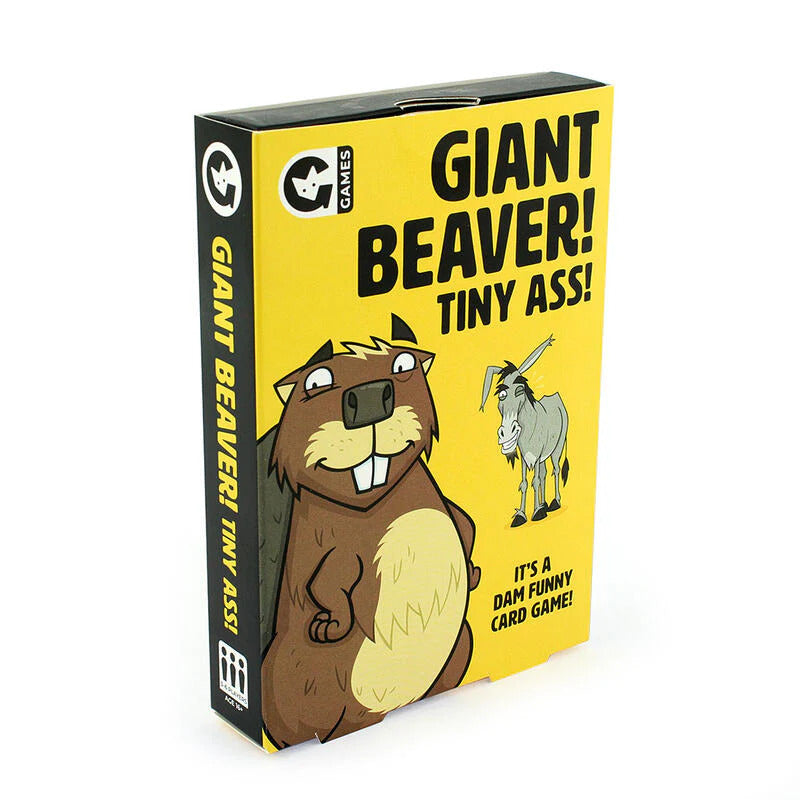 Giant Beaver! Tiny Ass! - Cheeky Adult Strategy Card Game