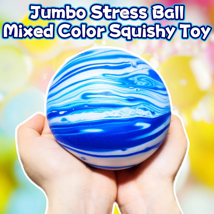 Giant Stress Balls for Kids and Adults - Jumbo Dough Balls Squishy Fidget Toy