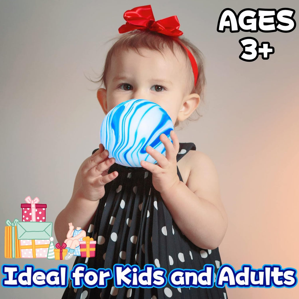 Giant Stress Balls for Kids and Adults - Jumbo Dough Balls Squishy Fidget Toy
