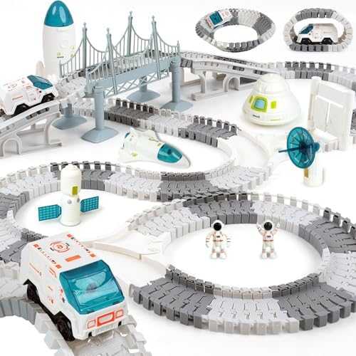 GIAT Dinosaur Race Track Playset with Lights & Sounds