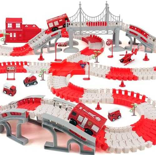 GIAT Dinosaur Race Track Playset with Lights & Sounds