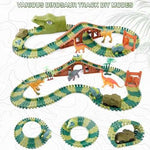 GIAT Dinosaur Race Track Playset with Lights & Sounds