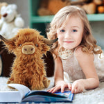 Gluutoyashop Highland Cows Stuffed Animal