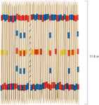 Gonoelec 41 Piece 12 Inch Bamboo Pick Up Sticks Game