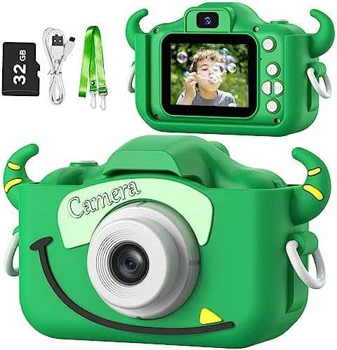 Goopow Kids Digital Camera with 32GB SD Card