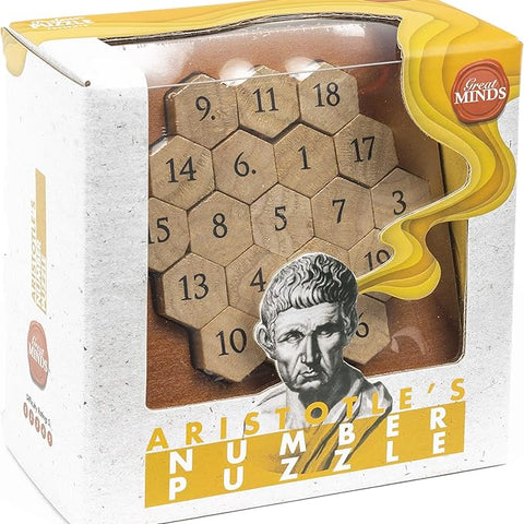 Great Minds Aristotle’s Number Brain Teaser Puzzle