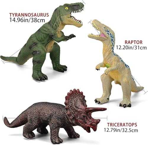 Gzsbaby Jumbo Soft Dinosaur Toys Set (6 pcs)