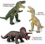 Gzsbaby Jumbo Soft Dinosaur Toys Set (6 pcs)