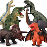 Gzsbaby Jumbo Soft Dinosaur Toys Set (6 pcs)