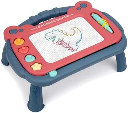 HCFJEH Magnetic Drawing Doodle Board (Blue)