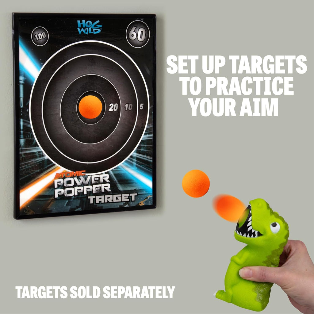 Hog Wild T-Rex Ball Popper Toy