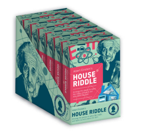 Albert Einstein’s House Riddle - Solve 15 Brainy Logic Clues