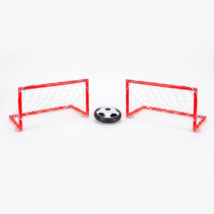 Hovering Soccer Ball Set - Indoor Air Soccer Action